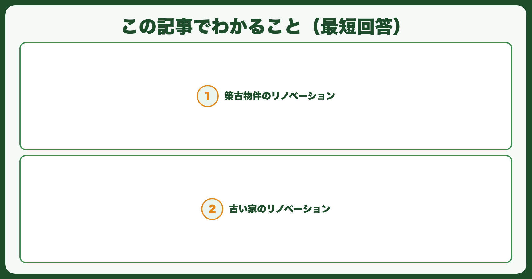 この記事でわかること（最短回答）